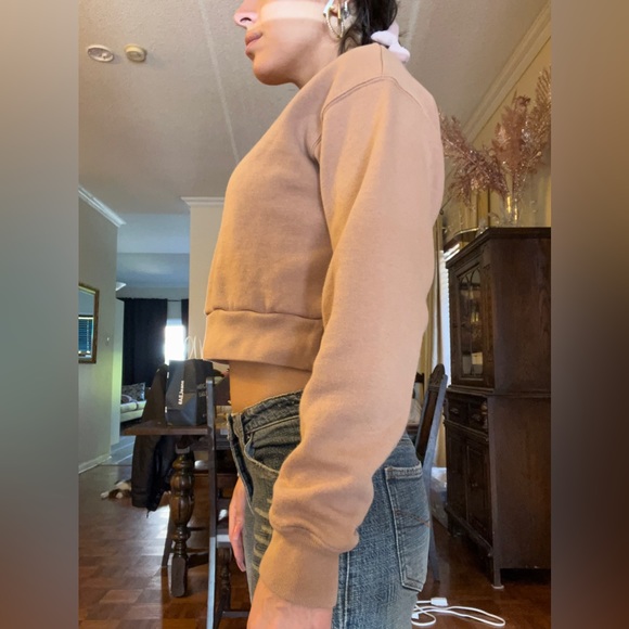 TNA Quarter Zip Cropped Sweater - Picture 2 of 5